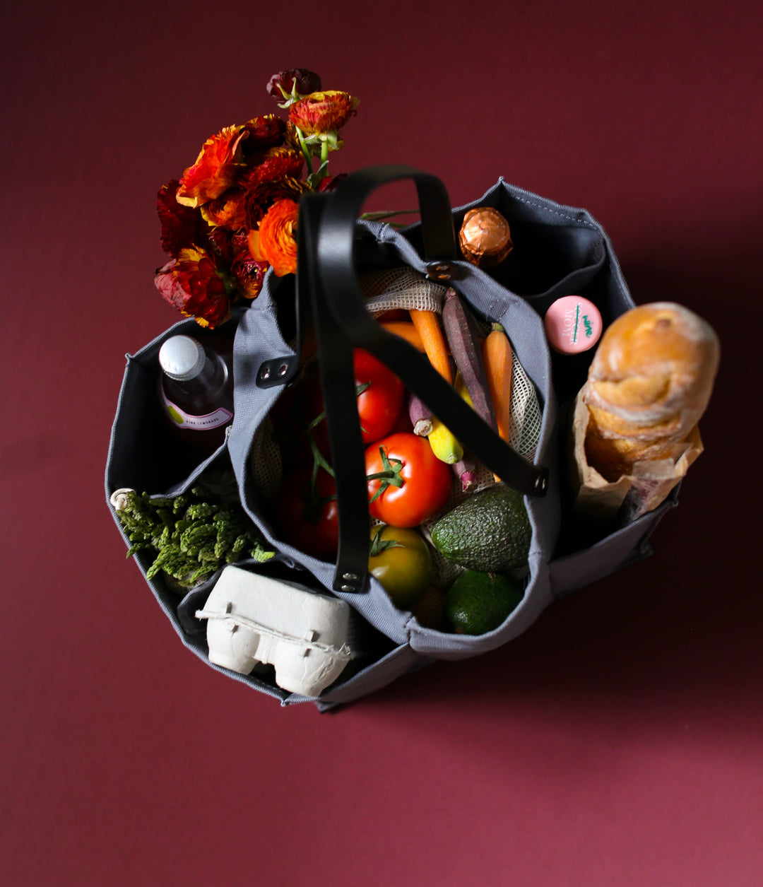 Heavy Canvas Tote Bag | Reusable Multi-Pocket Market Tote CapaBunga®