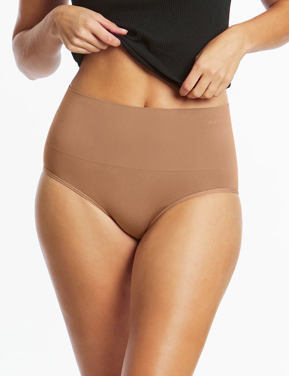2 Pack Ambra Seamless Smoothies Full Brief -almond / Sorbet Ambra