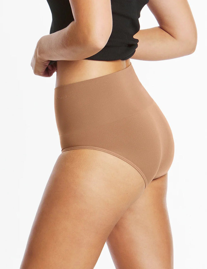2 Pack Ambra Seamless Smoothies Full Brief -almond / Sorbet Ambra
