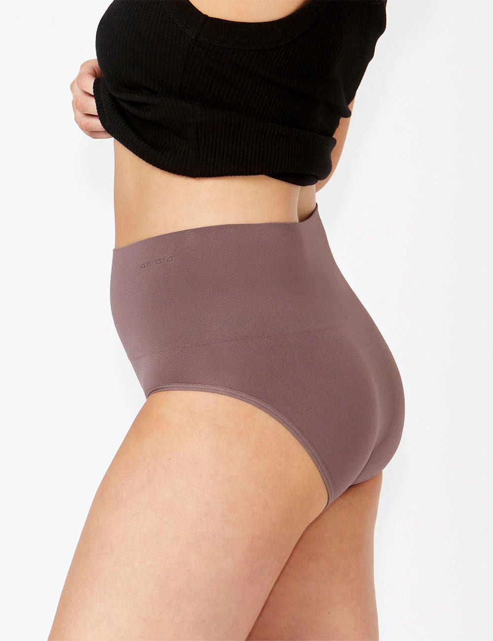 2 Pack Ambra Seamless Smoothies Full Brief - Elderberry / Moonscape Ambra