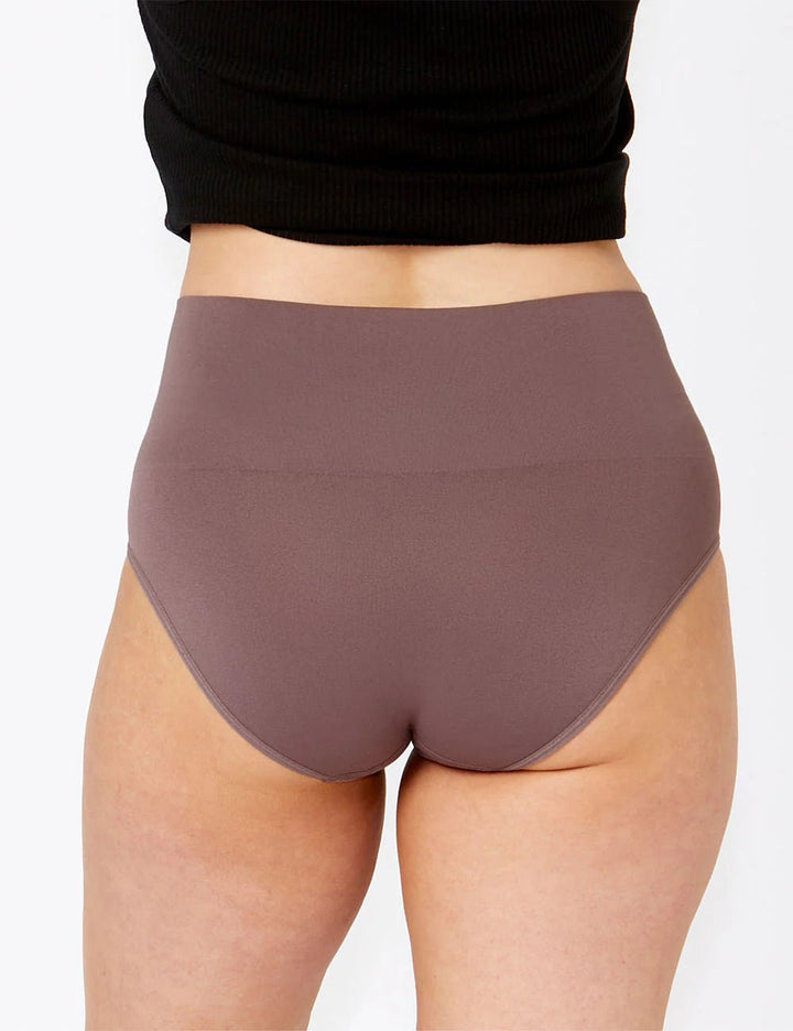 2 Pack Ambra Seamless Smoothies Full Brief - Elderberry / Moonscape Ambra
