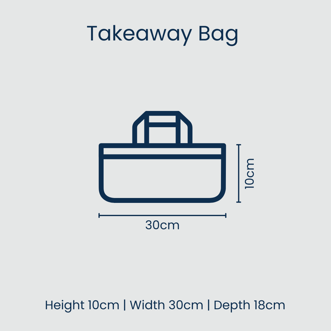 Takeaway Bag – Butterfly Project Ten Pty Ltd