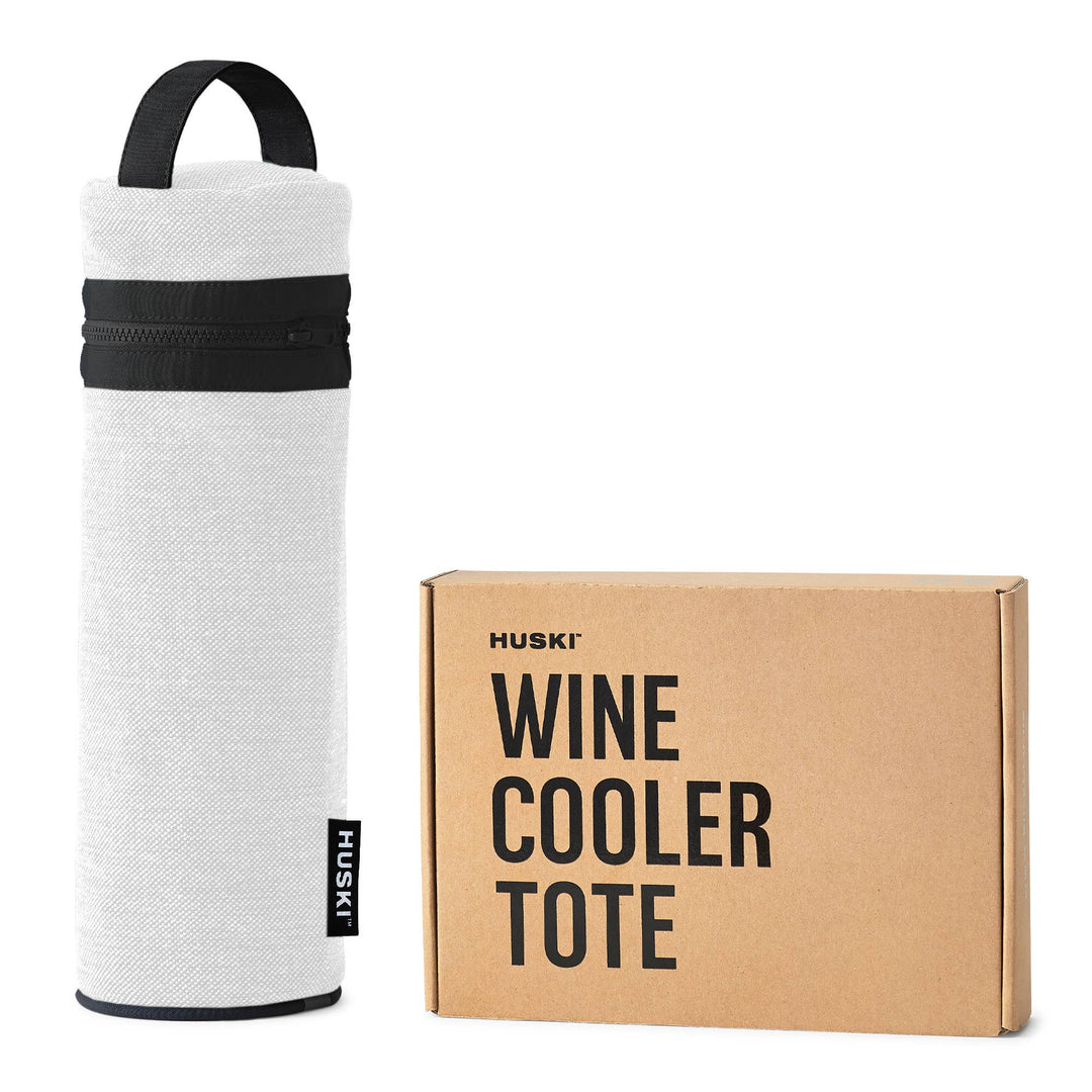 Huski Wine Cooler Tote - White