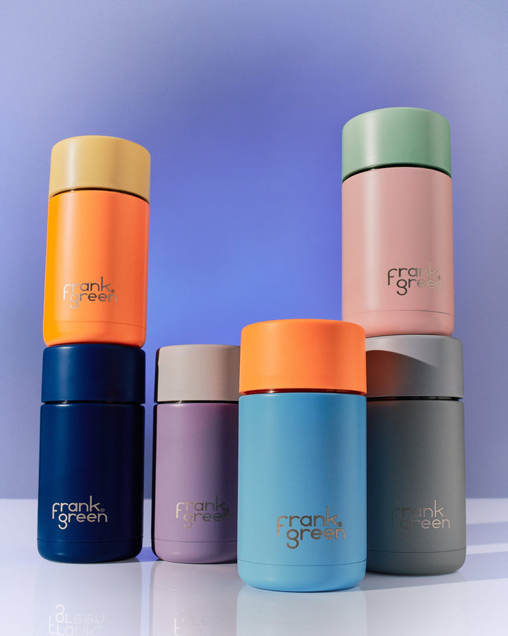 Ceramic Reusable Cup - 12oz / 355ml - Bubblegum Blast