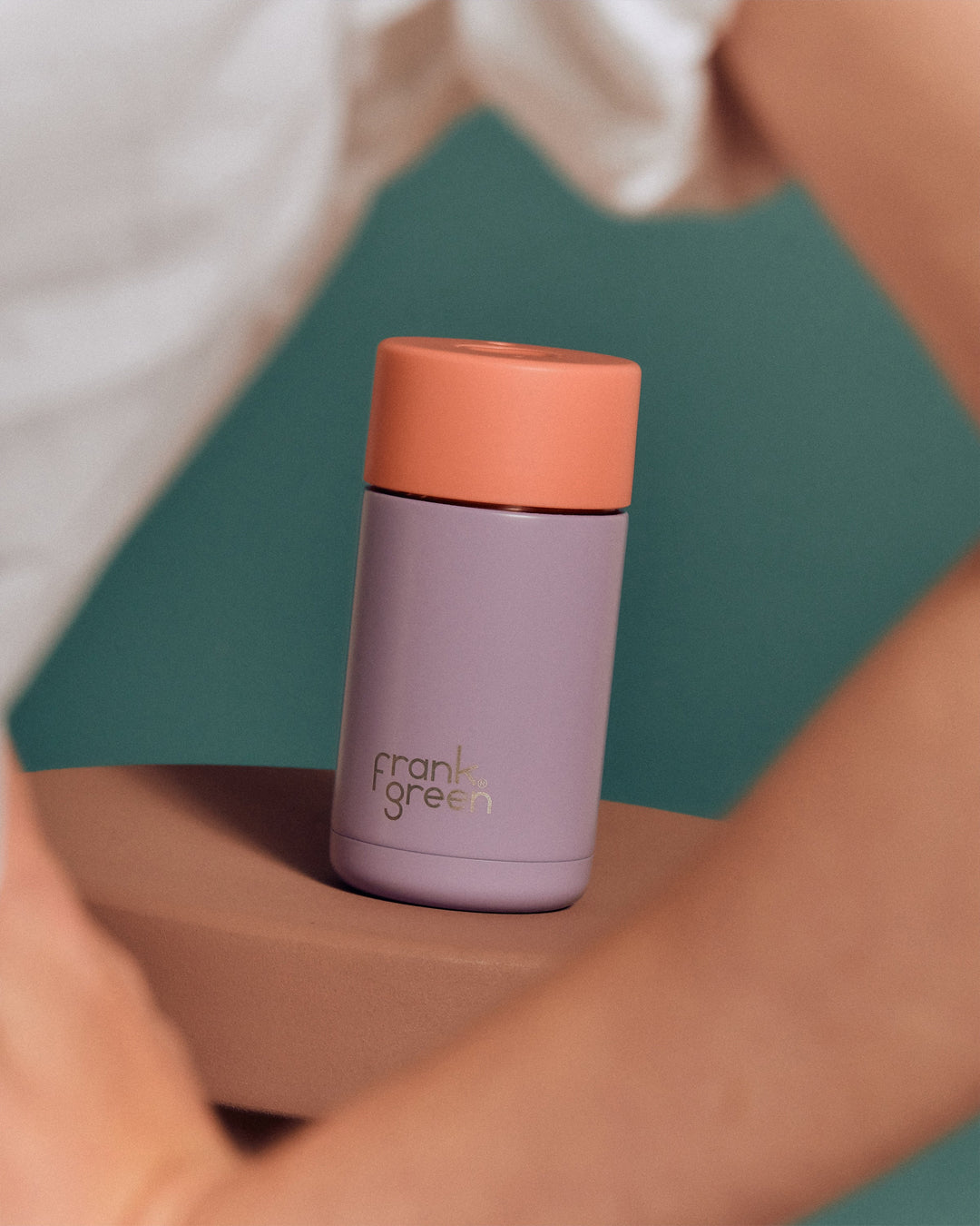 Ceramic Reusable Cup - 12oz / 355ml - Bubblegum Blast