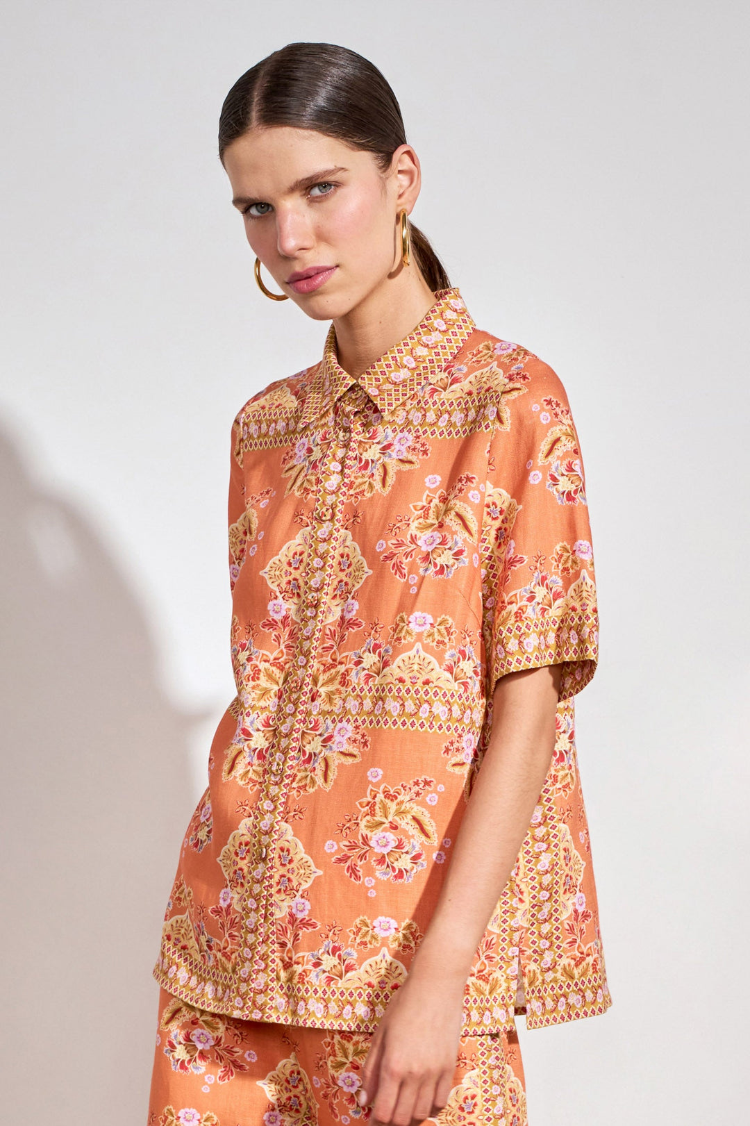 glare top - marigold glow