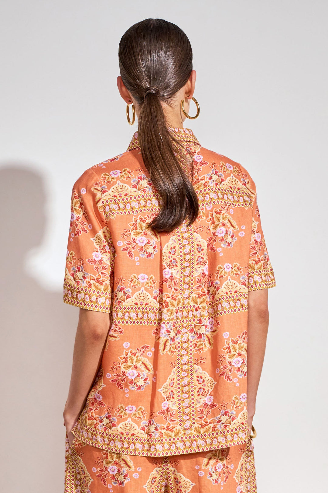 glare top - marigold glow