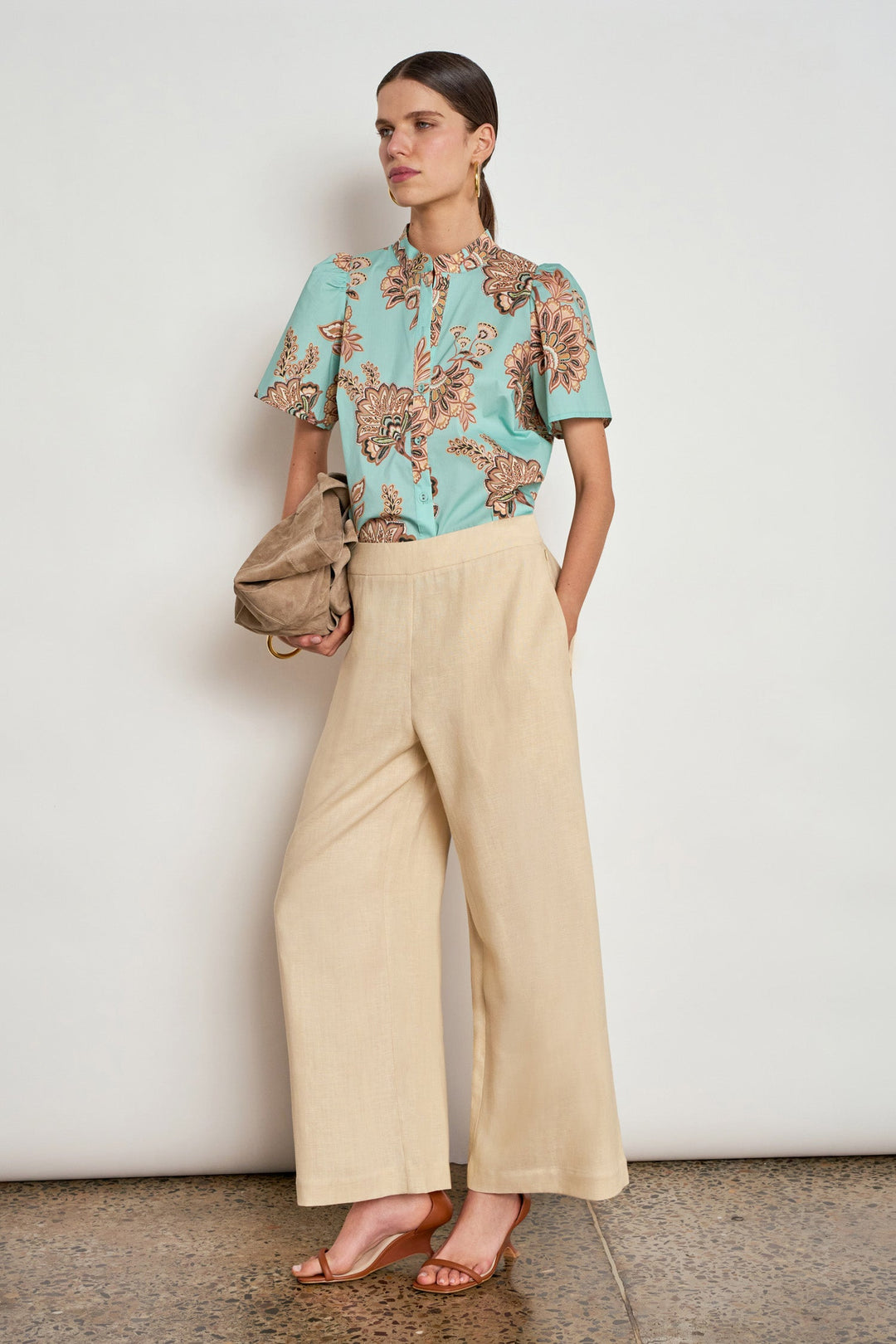 hail top - mint kgari Zoe Kratzmann