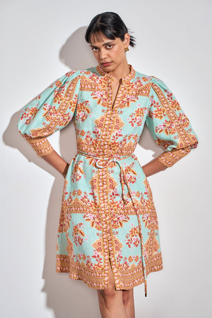 scenic dress - spring glow