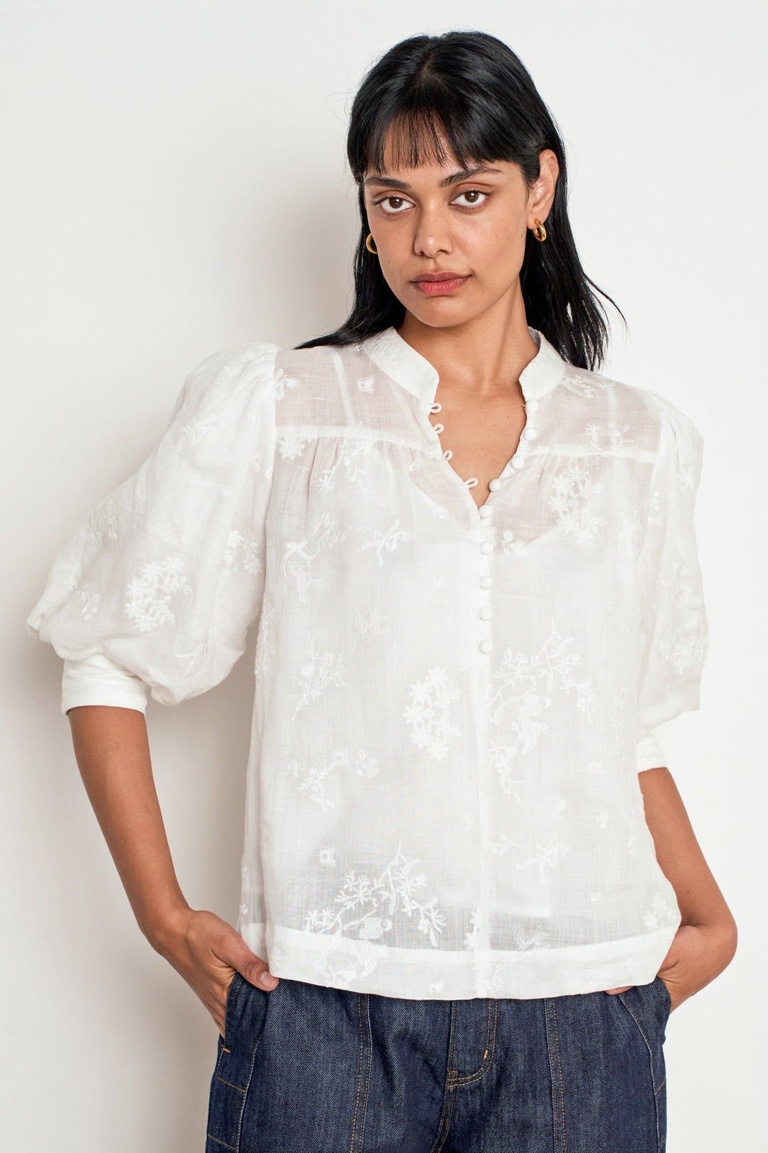 poise top - porcelain Zoe Kratzmann