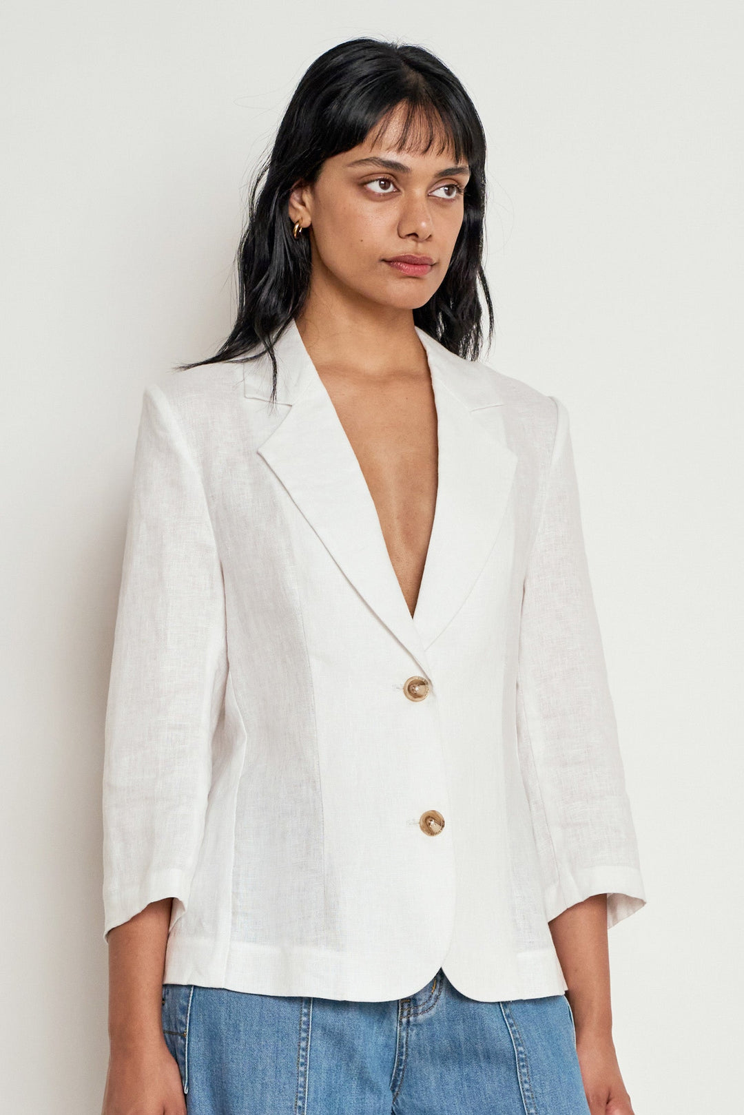 illuminate jacket - porcelain