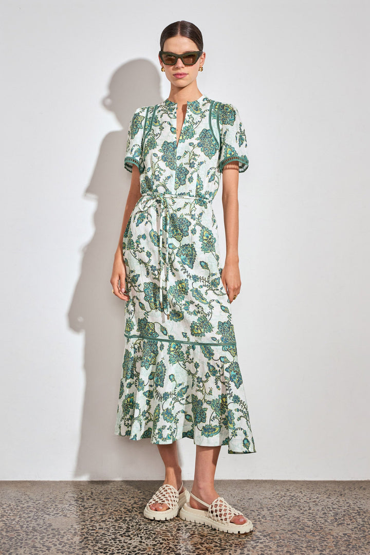 poem dress - garden paisley