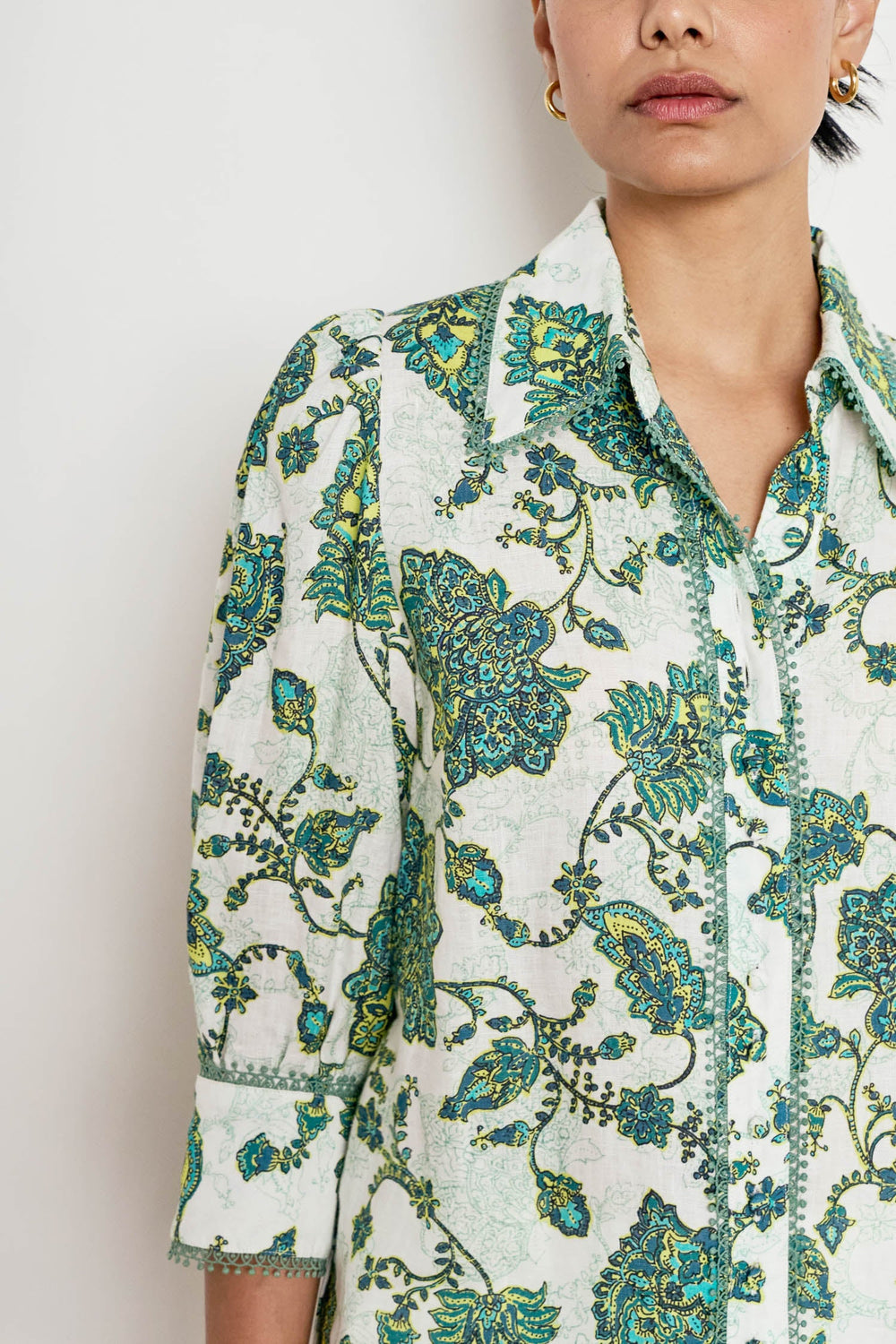 serenade top - garden paisley