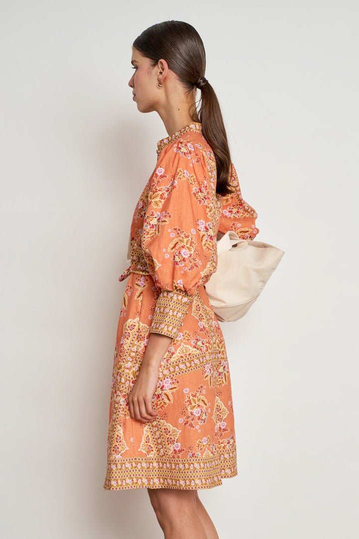 scenic dress - marigold glow