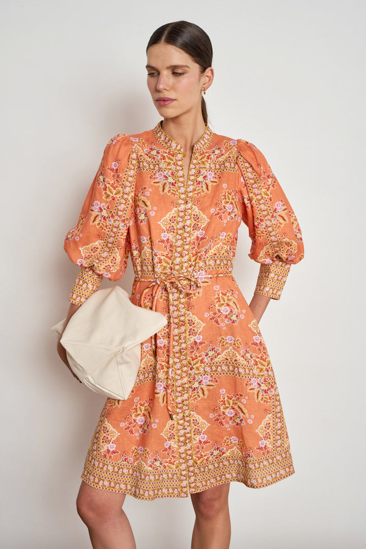 scenic dress - marigold glow