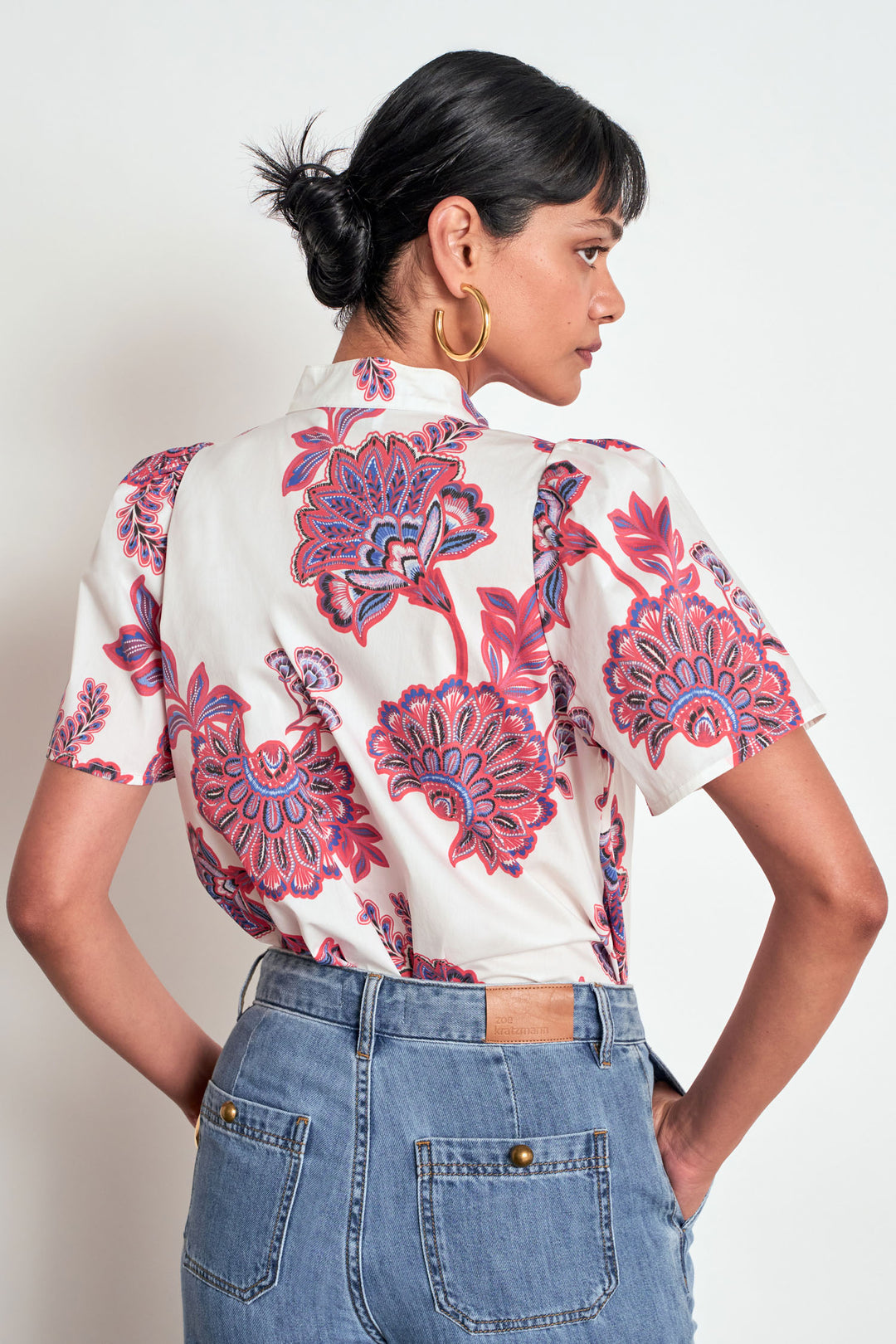 hail top - crimson kgari Blouse Zoe Kratzmann