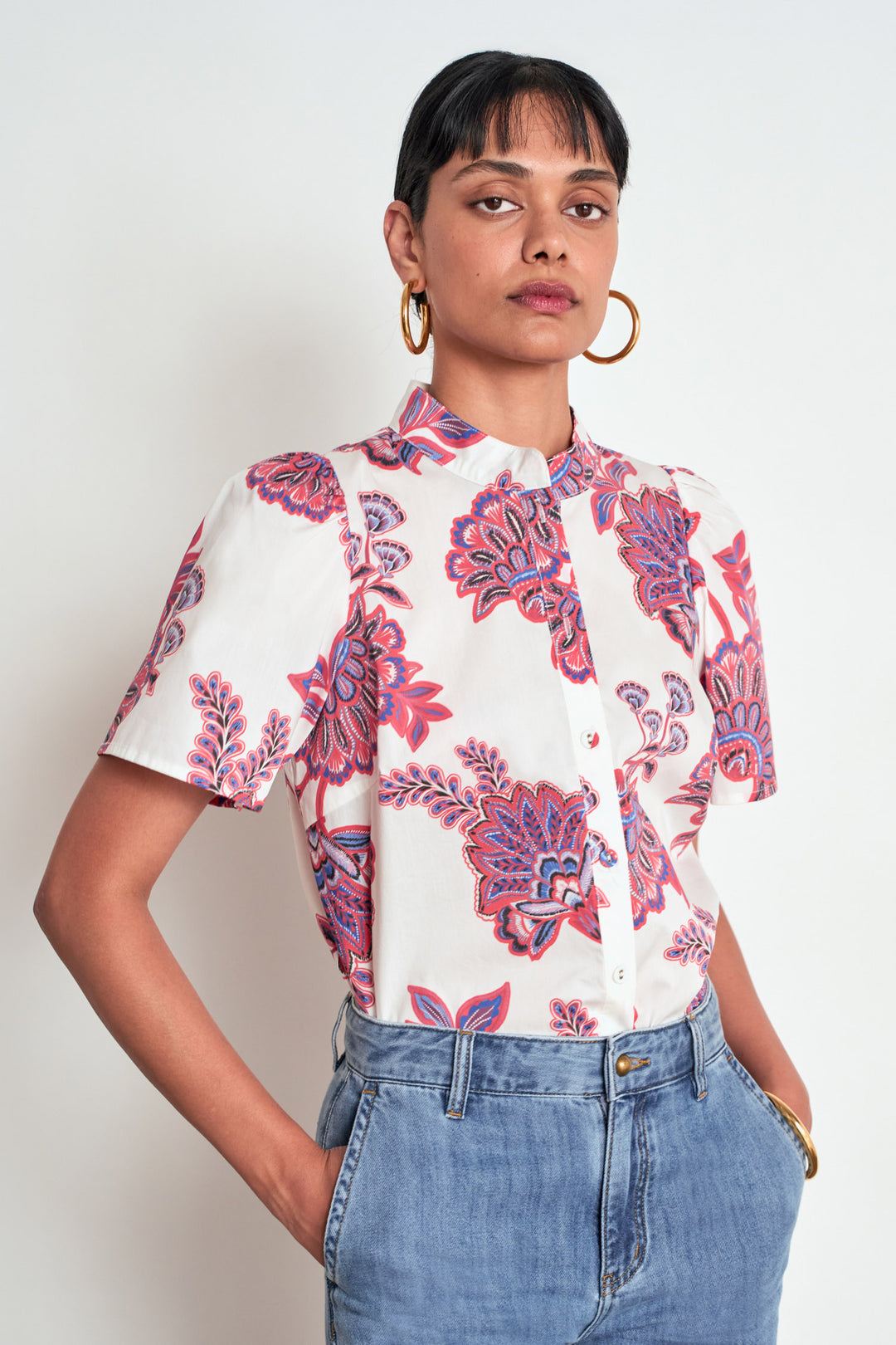 hail top - crimson kgari Blouse Zoe Kratzmann