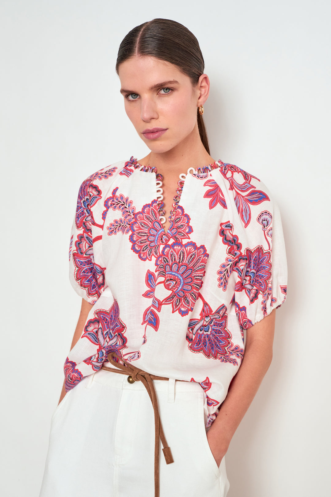 perceive top - crimson kgarli Blouse Zoe Kratzmann