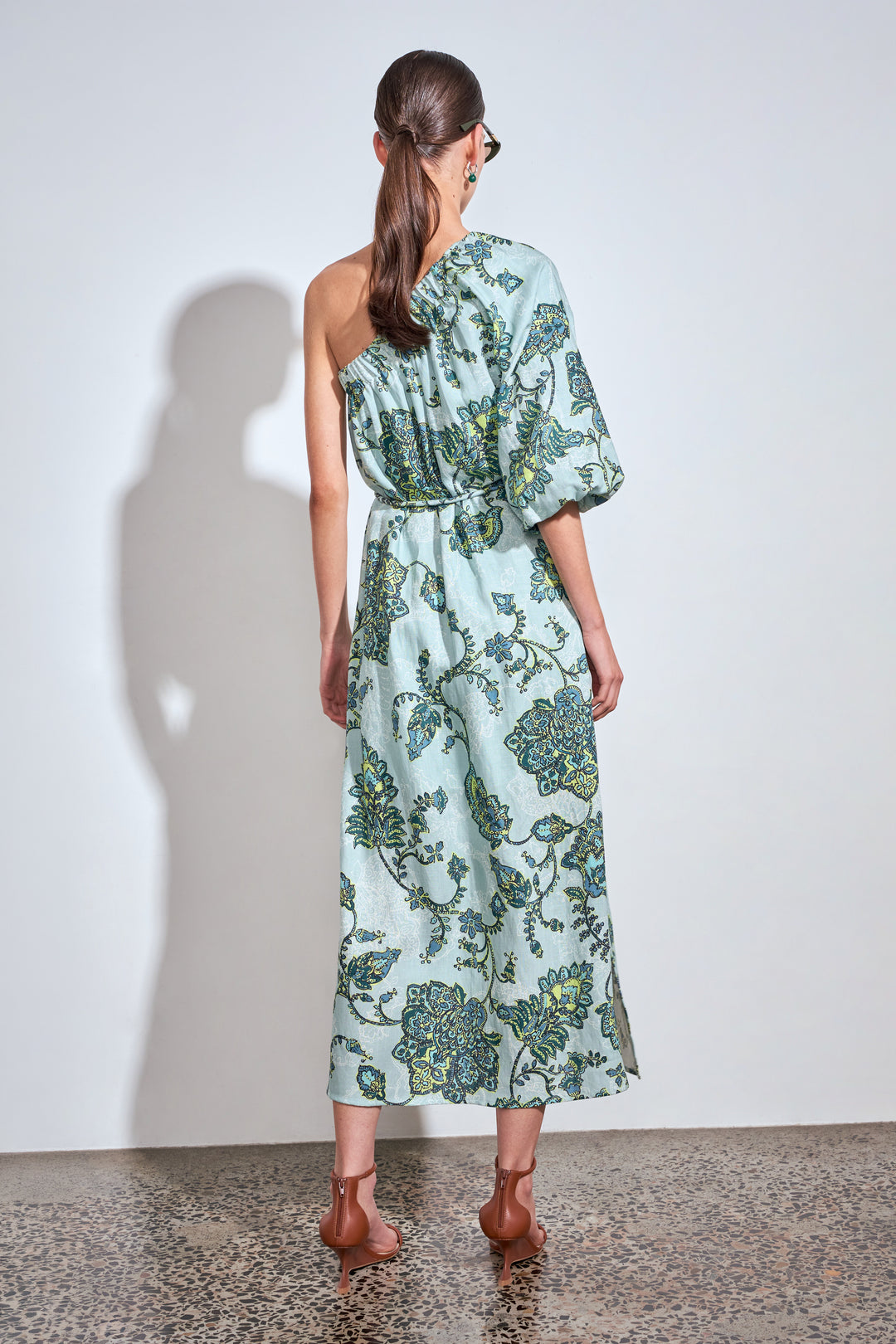 silhouette dress - fern paisley dress Zoe Kratzmann