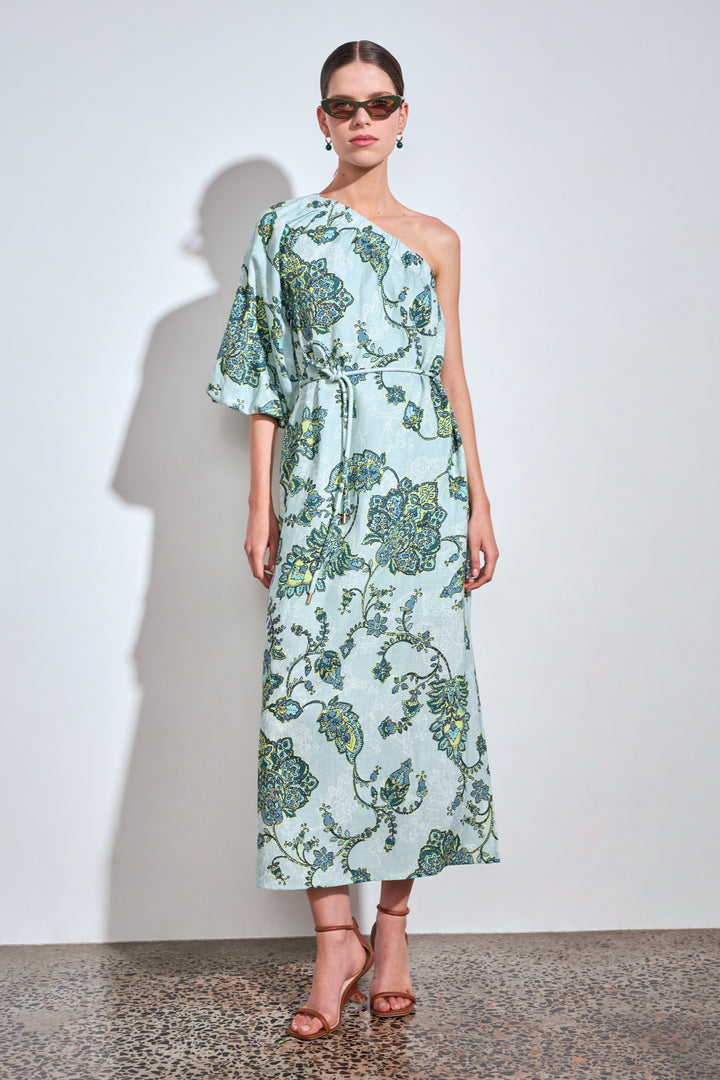 silhouette dress - fern paisley dress Zoe Kratzmann