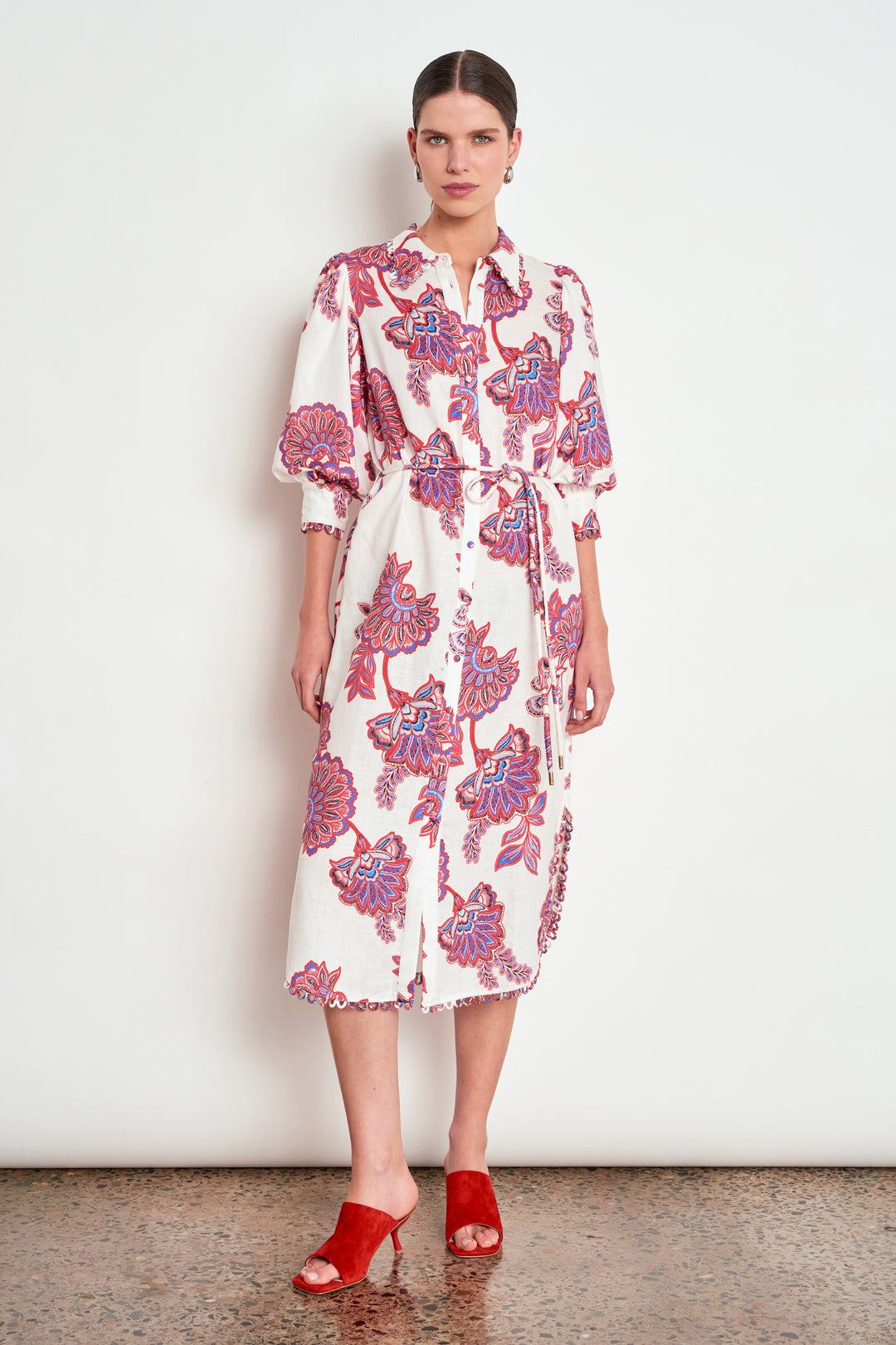 heir dress - crimson kgarli dress Zoe Kratzmann
