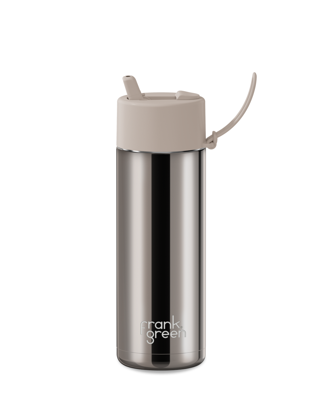 Chrome Ceramic Reusable Bottle - 20oz / 595ml