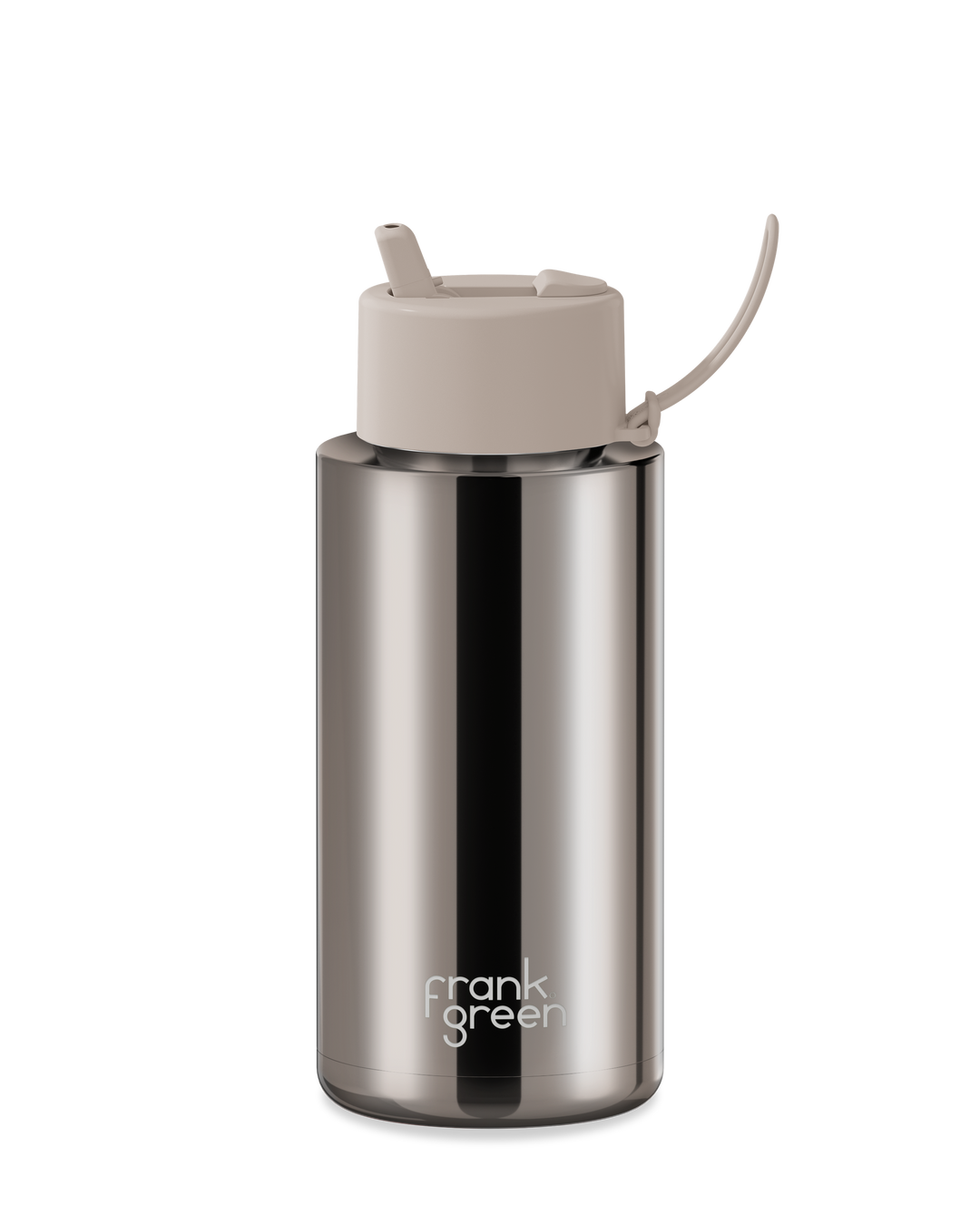 34oz Chrome Ceramic Reusable Bottle