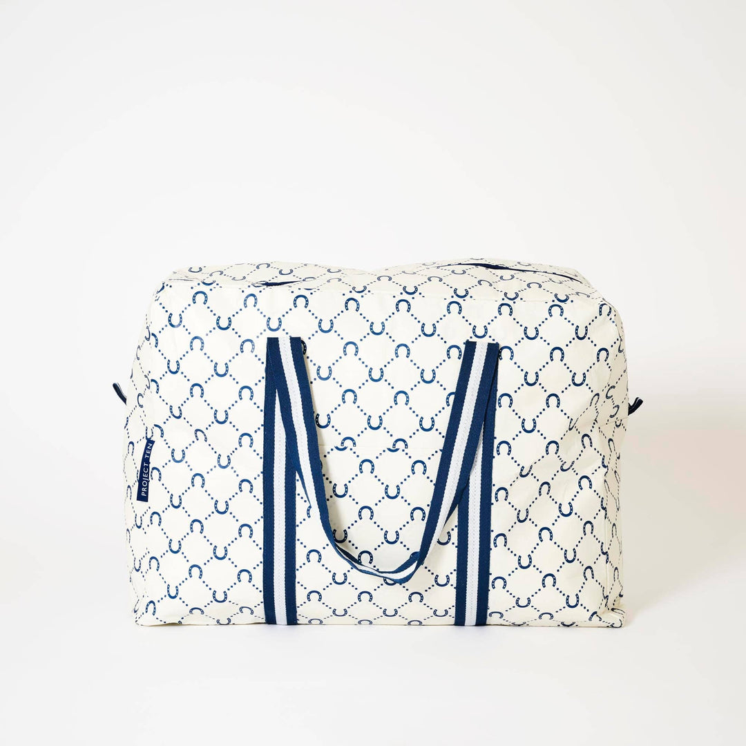 Overnight Bag – Navy Horseshoe Project Ten Pty Ltd