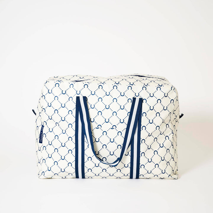 Overnight Bag – Navy Horseshoe Project Ten Pty Ltd