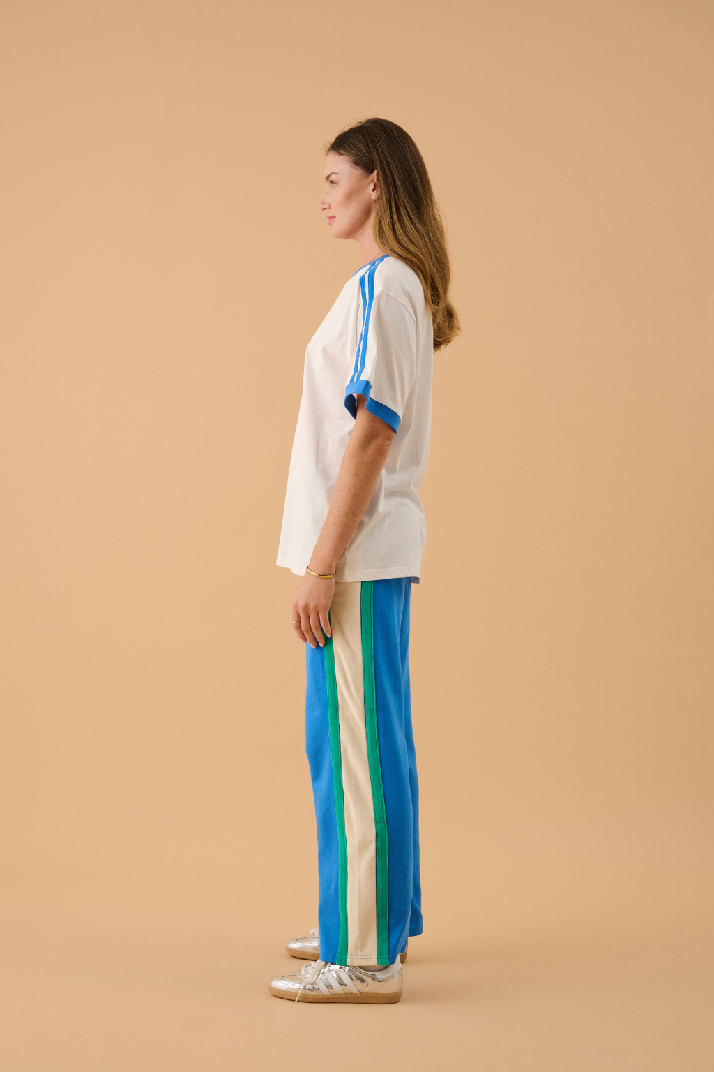 Cloe Knit Pant French Blue Araminta James