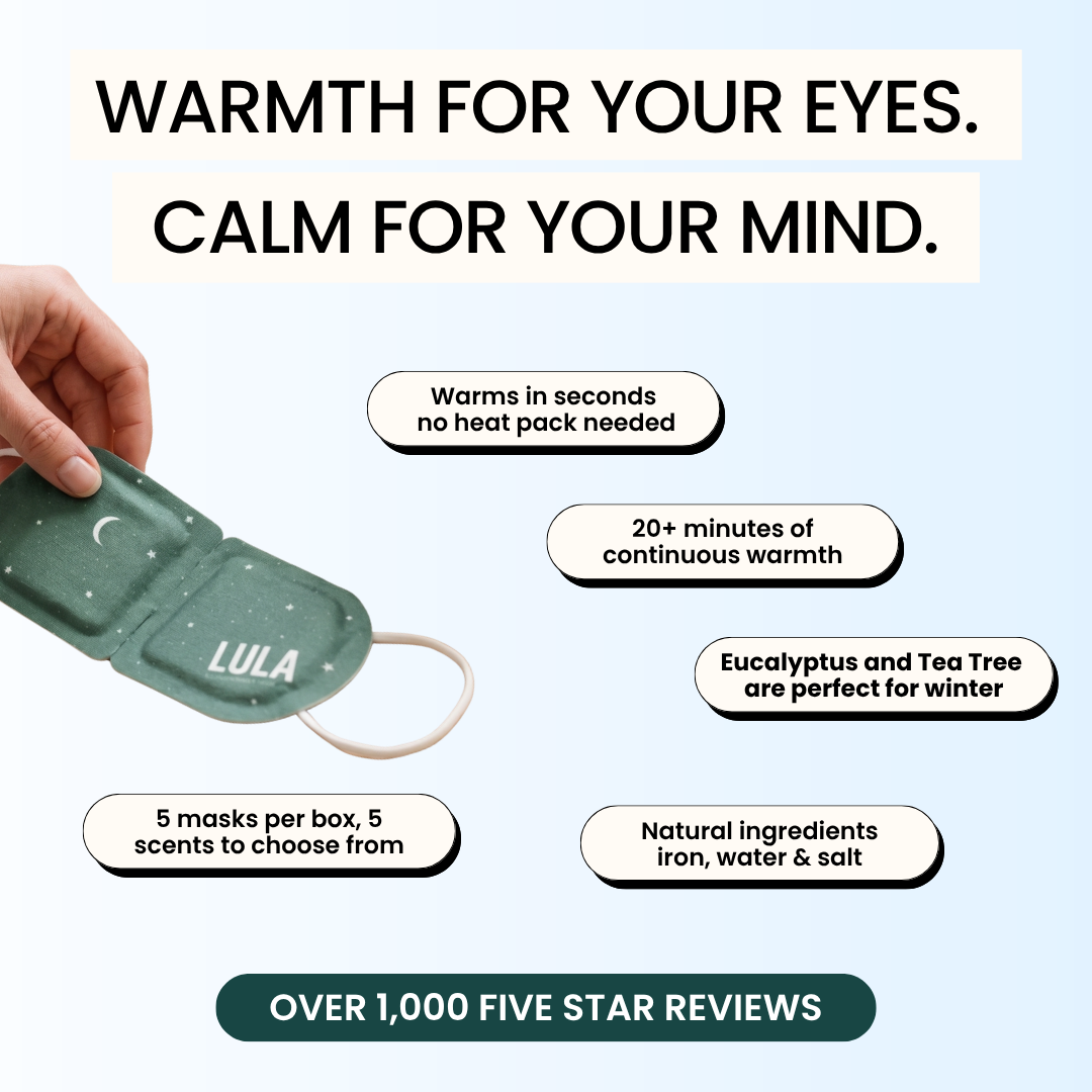 EUCALYPTUS &amp; TEA TREE SELF-WARMING EYE MASK (5 MASKS)
