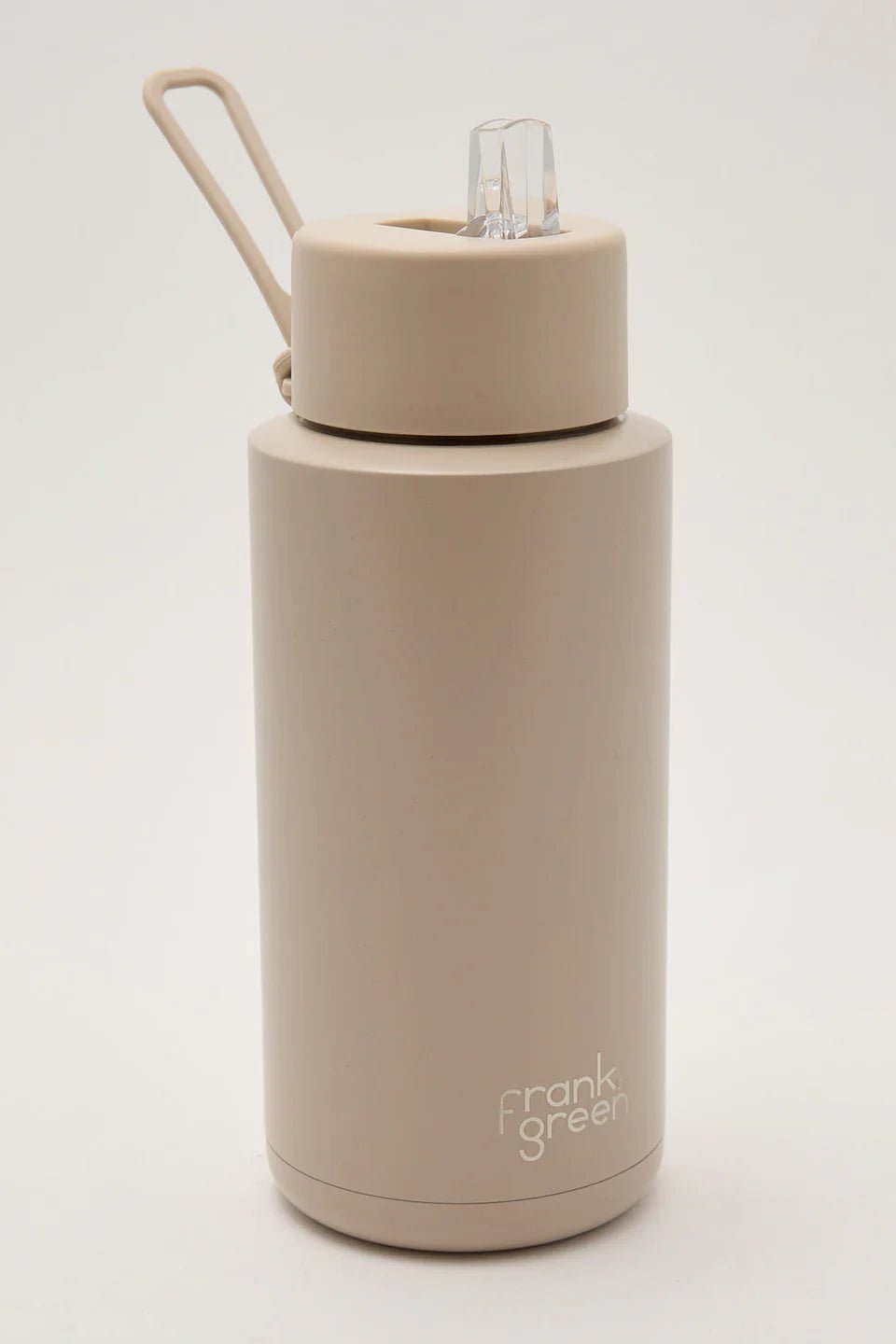 34oz / 1 ltr Stainless Steel Ceramic Reusable Bottle MOON DUST with Straw Lid Hull Drink Bottles Frank Green