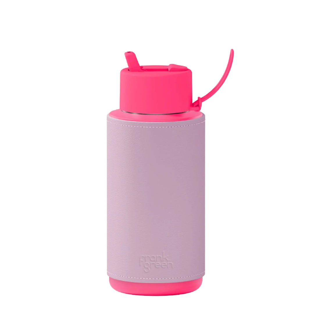 34oz Bottle with Sleeve Neon Pink / Lilac Haze Drink Bottles Frank Green
