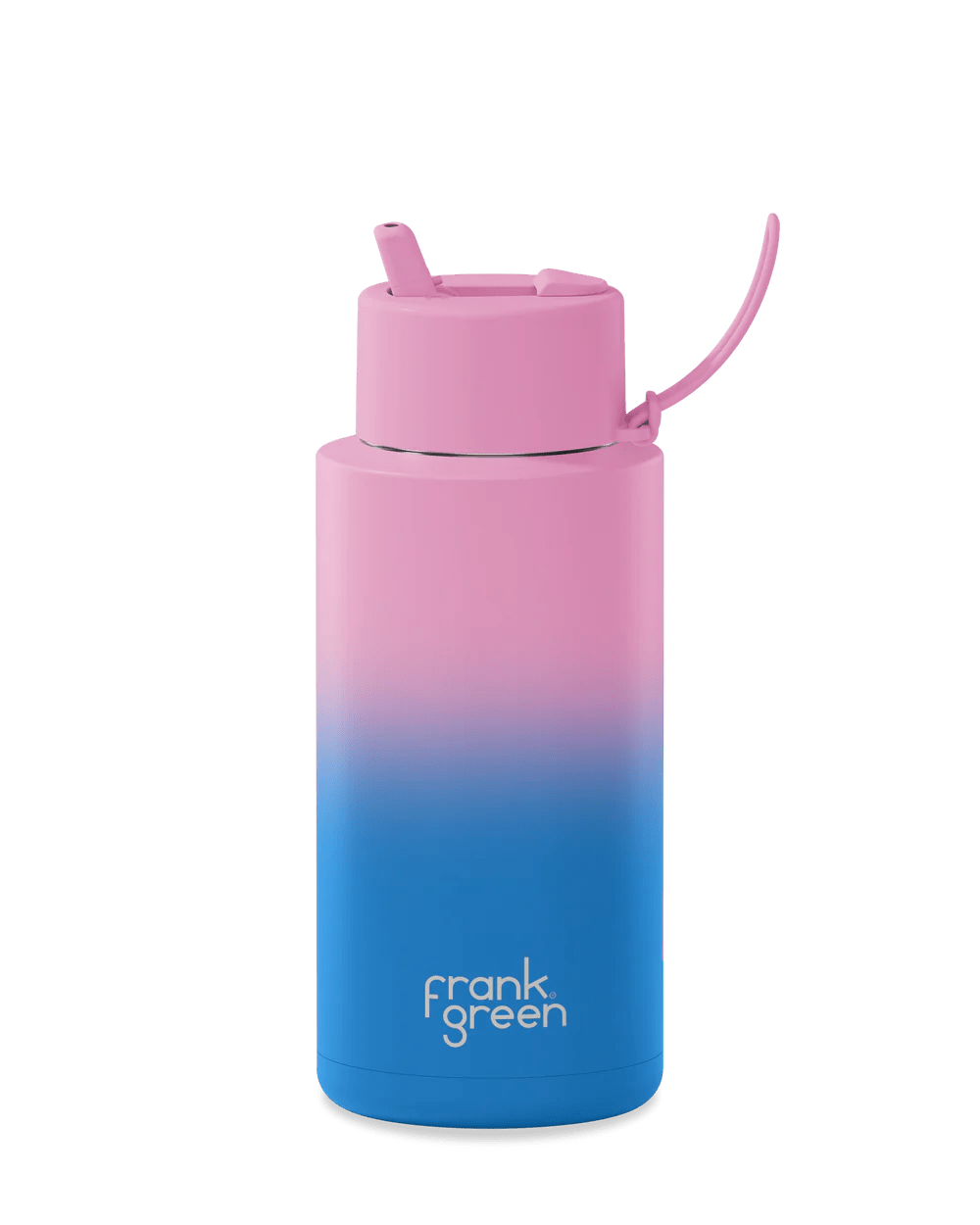 34oz Reusable Bottle Gradient Wild Orchid Flip lid Drink Bottles Frank Green