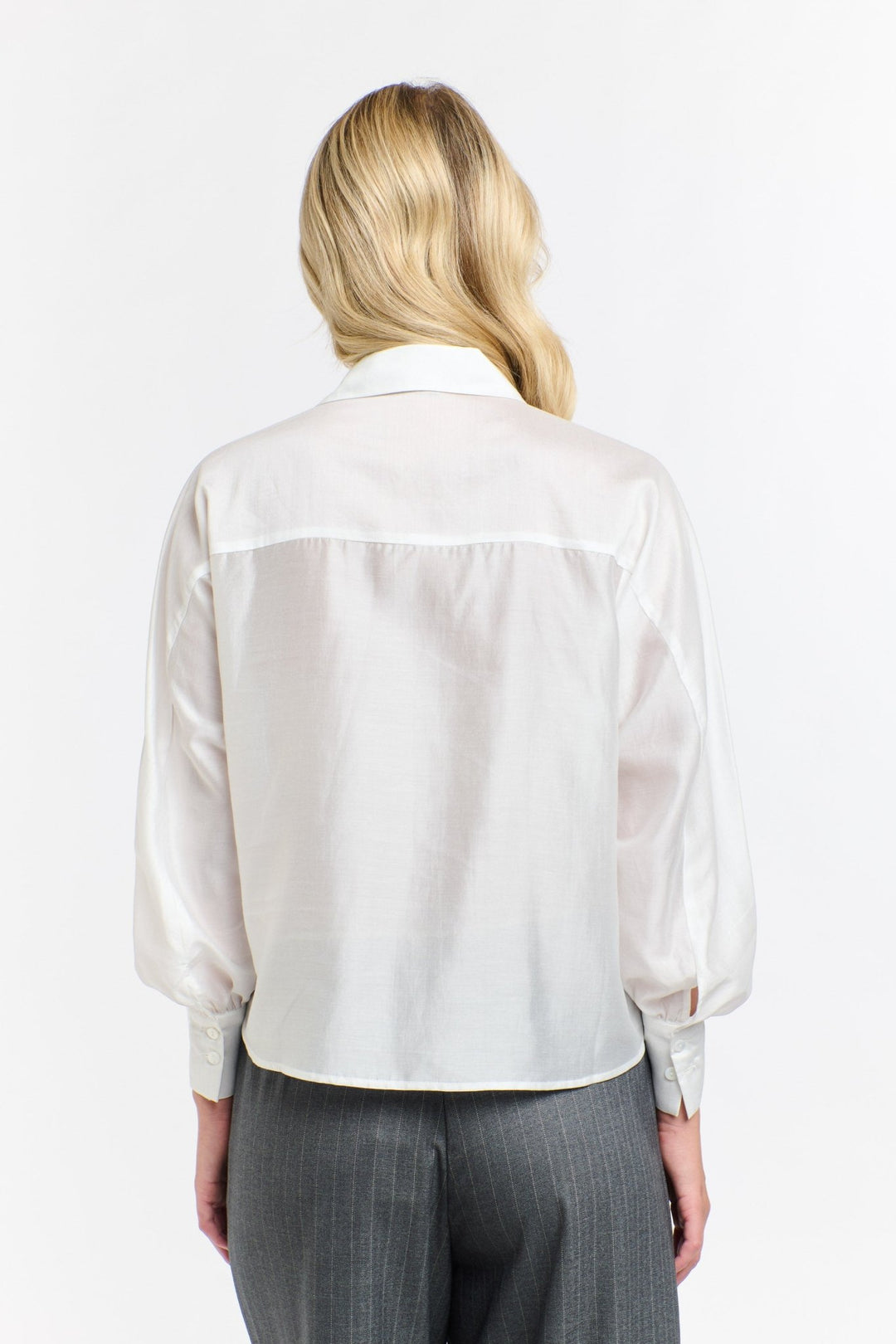 365 Days Annabelle Tencil Shirt - Snow blouse 365 days