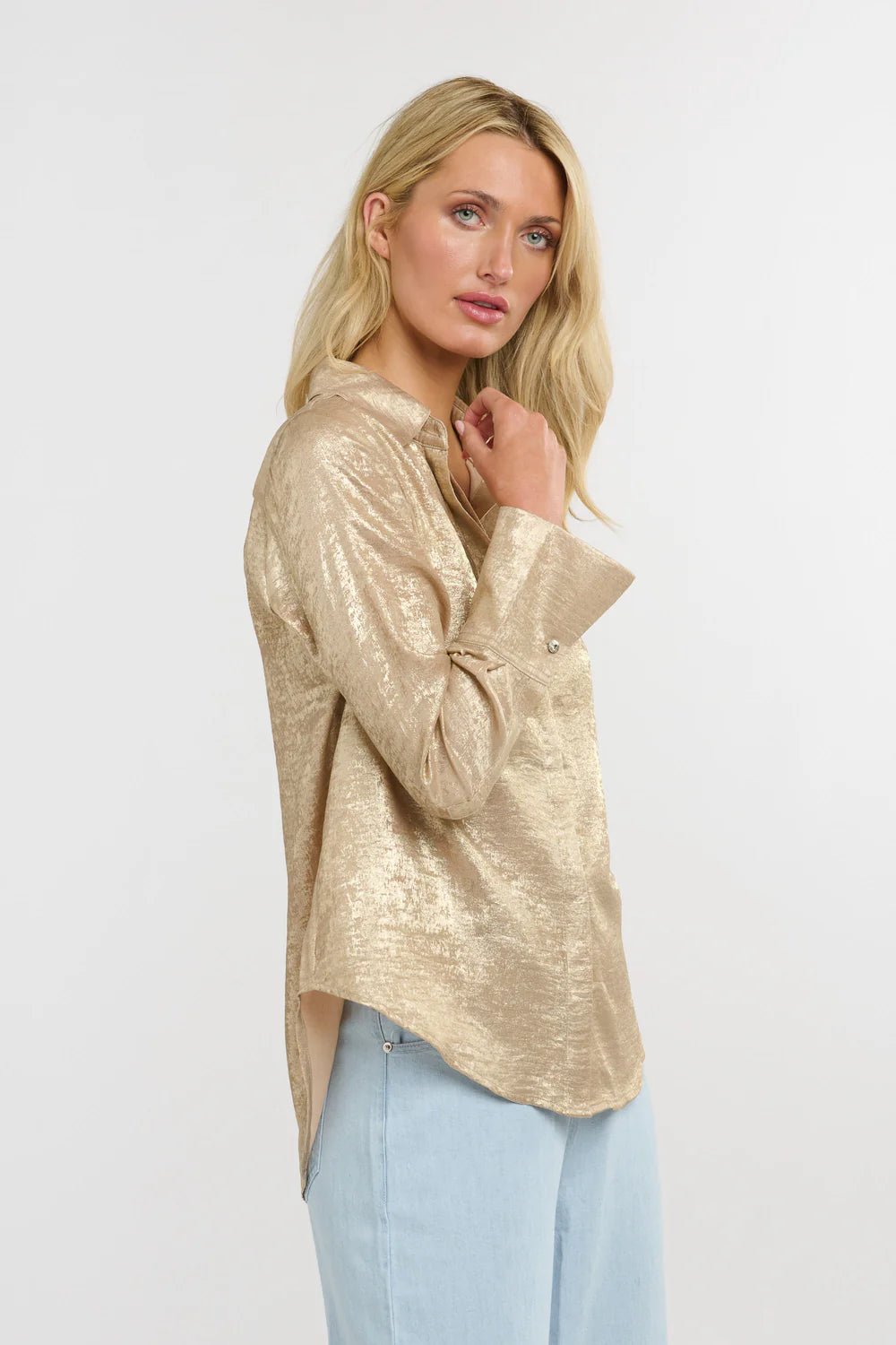 365 days Dallas Shirt - Old Gold Blouse 365 days