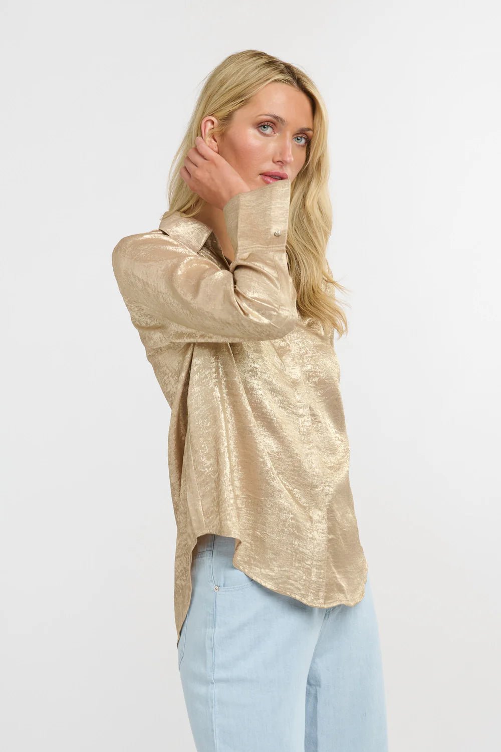 365 days Dallas Shirt - Old Gold Blouse 365 days