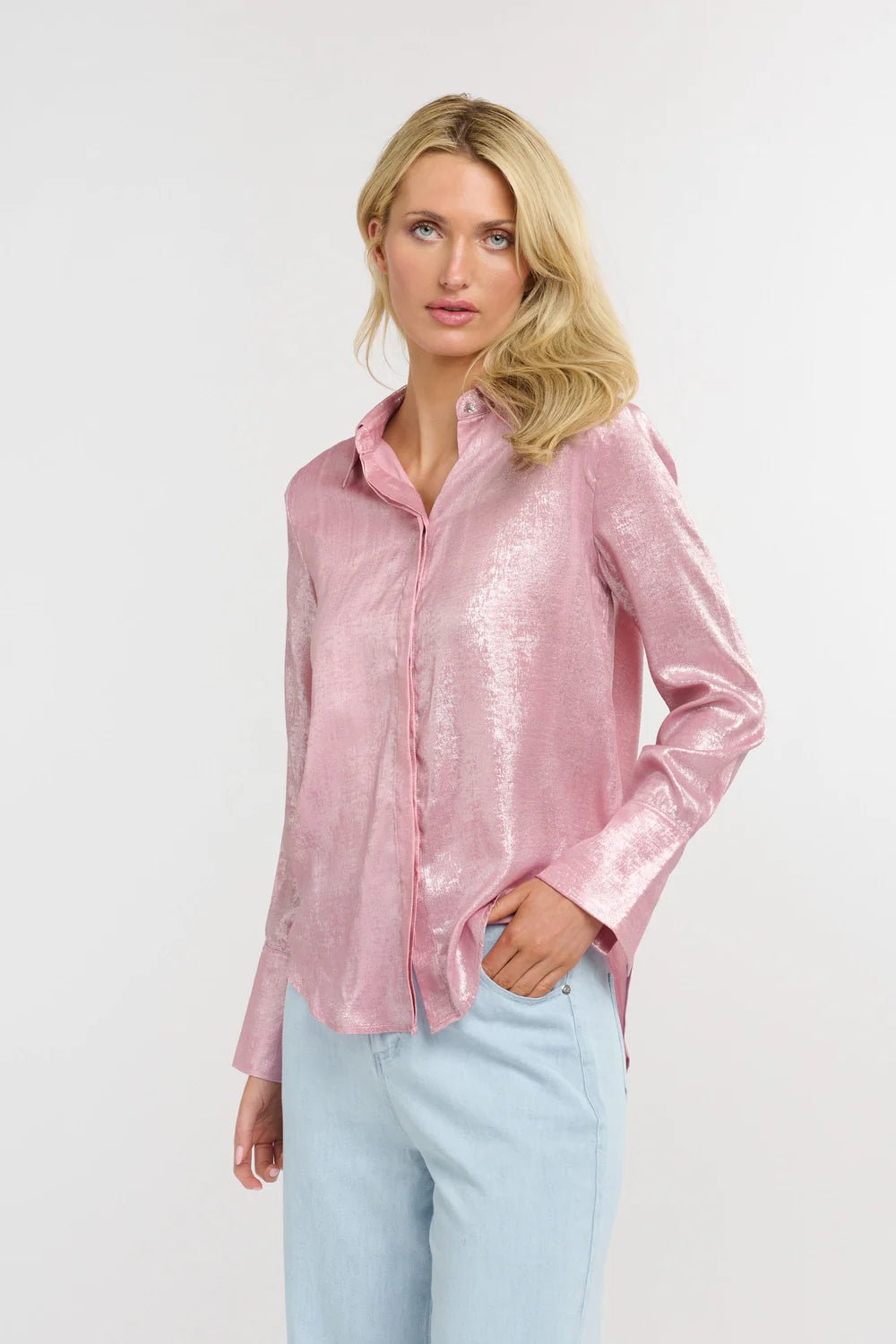 365 days Dallas Shirt - Sugar Pink Blouse 365 days