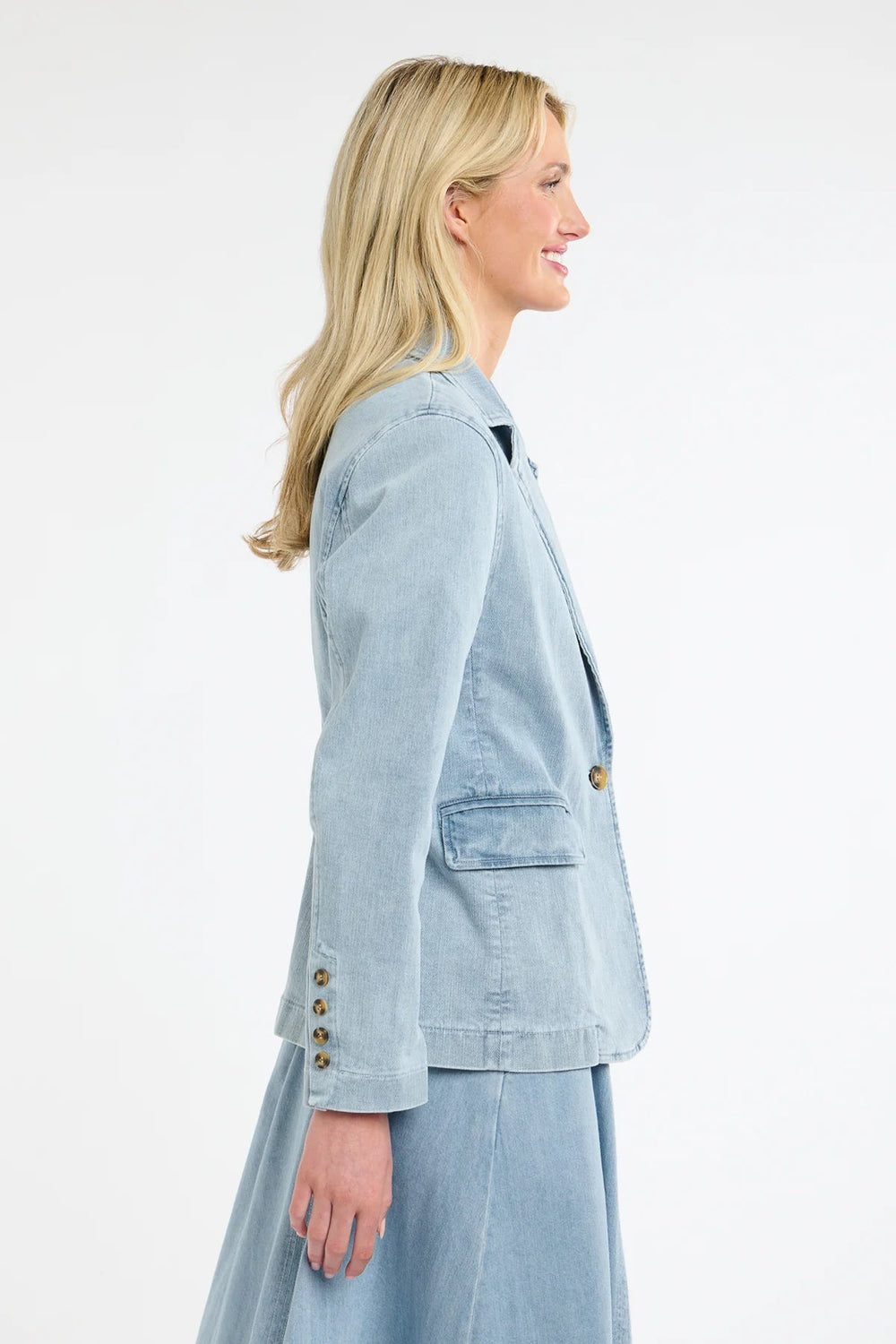 365 Days Denim Blazer - Blue Blazer 365 days