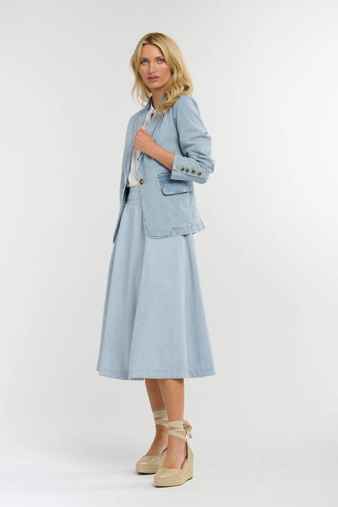 365 Days Denim Blazer - Blue Blazer 365 days