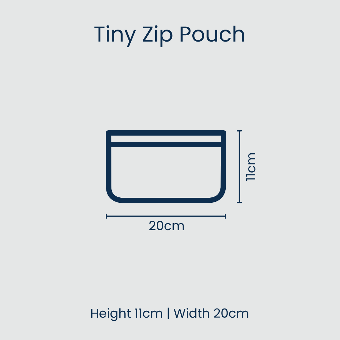 Clear Zip Pouch Bundle (x3 sizes) – Green Pencil Case Project Ten Pty Ltd