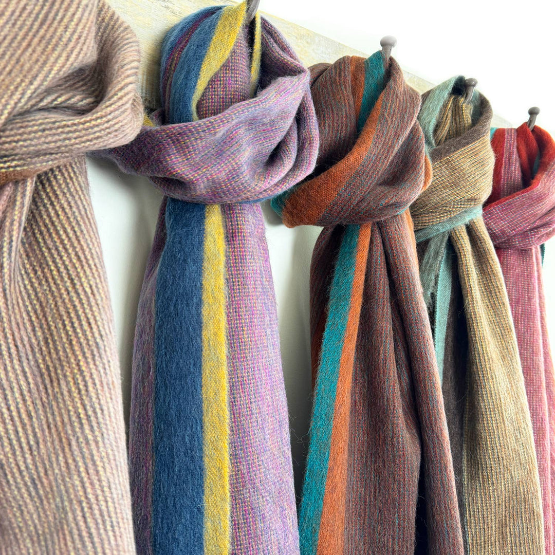 Alpaca Spark Scarf - Pebble Shupaca Alpaca