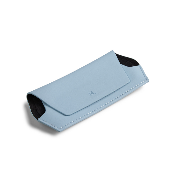 Fox and Leo glasses case - Sky Blue Fox and Leo