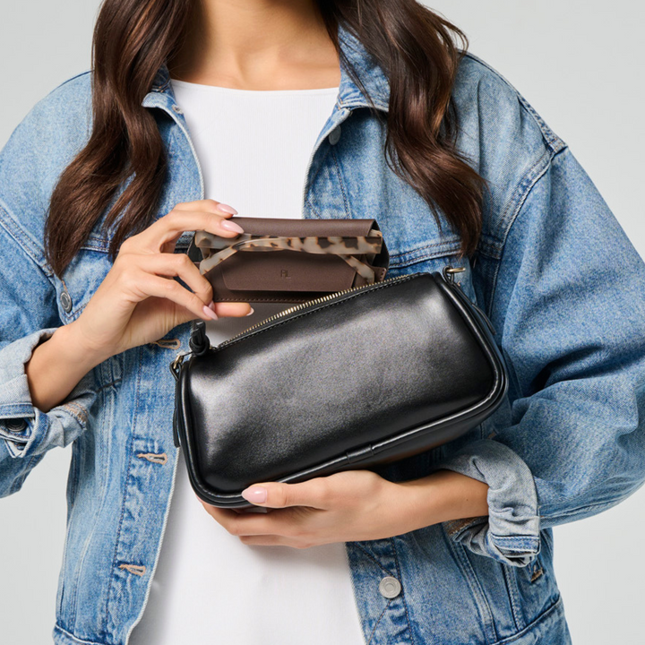 Fox and Leo glasses case - Chocolate Fox and Leo