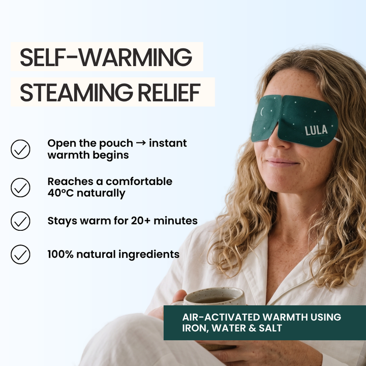 EUCALYPTUS &amp; TEA TREE SELF-WARMING EYE MASK (5 MASKS)