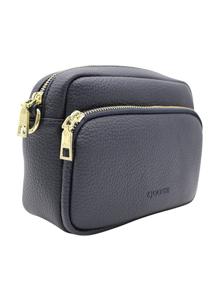 Riley Cross Body Bag - Navy Handbags zjoosh   
