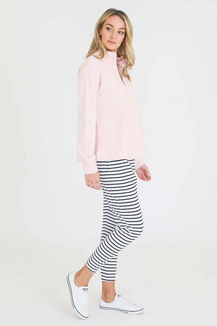 3rd Story Giana Sweater - Misty Rose Windcheater 3rd Story