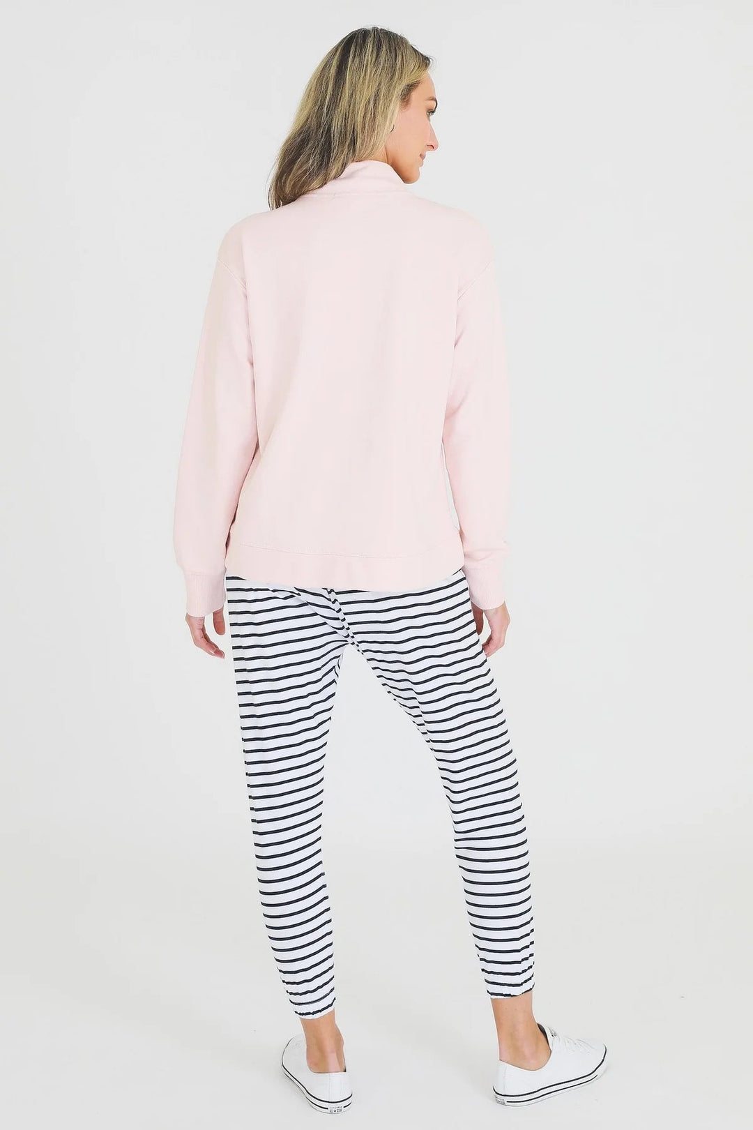 3rd Story Giana Sweater - Misty Rose Windcheater 3rd Story