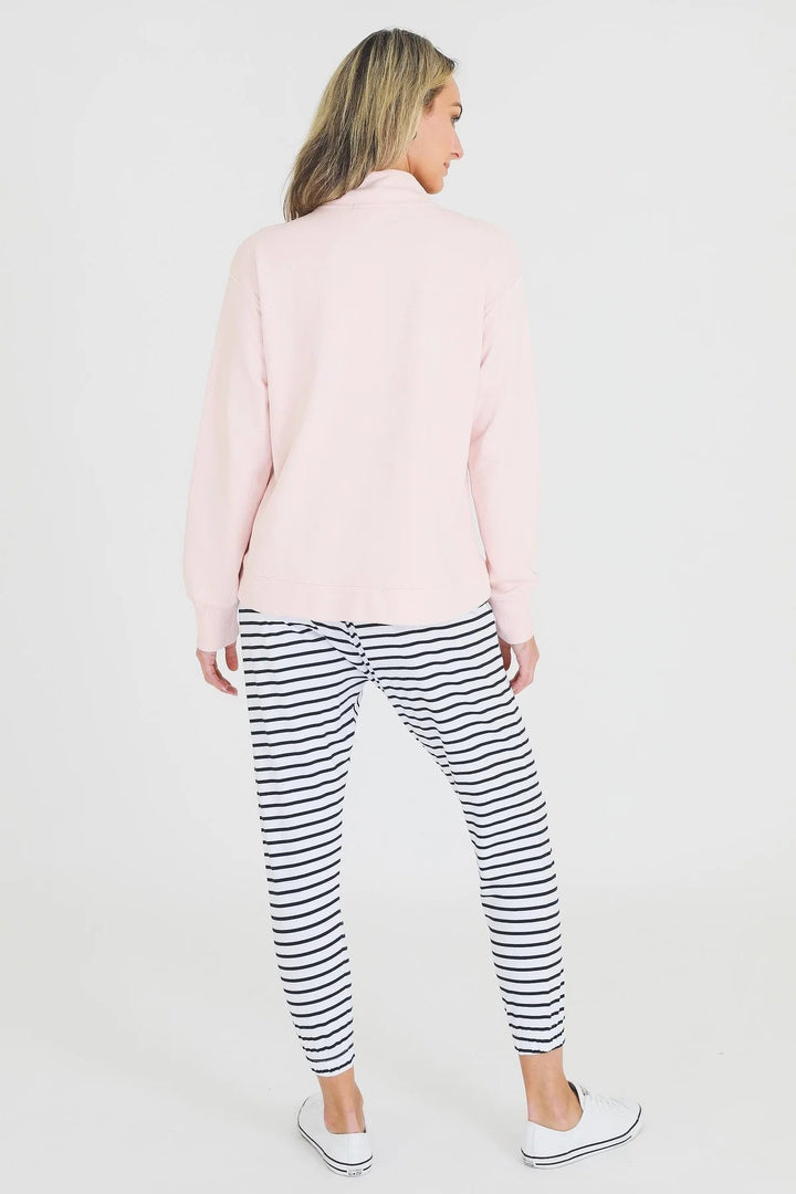 3rd Story Giana Sweater - Misty Rose Windcheater 3rd Story