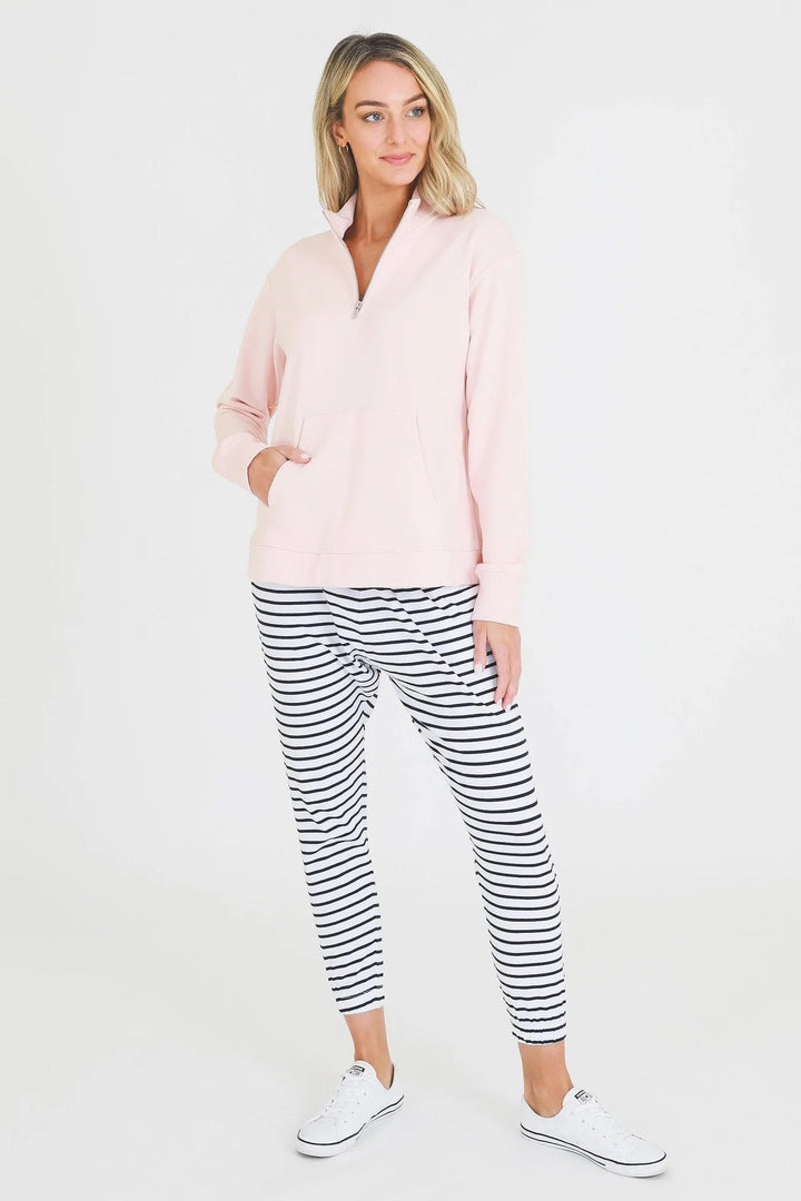 3rd Story Giana Sweater - Misty Rose Windcheater 3rd Story